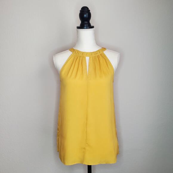 Le Gali Merita Yellow Halter Tank Top XS - Picture 1 of 6